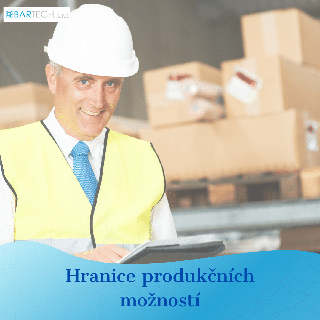 hranice produkčních možností ve výrobě muž